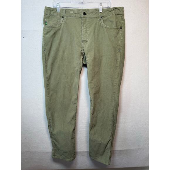 Stio Men's Rivet Cord Pants, Sage Green, Size 36/32 - Picture 1 of 5